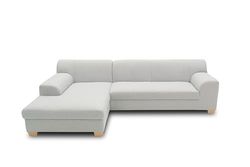 DOMO. collection Divano ad angolo Tinos, piccolo divano letto a forma di L, divano ad angolo con funzione di sonno, divano, angolo imbottito, 273 x 157 x 74 cm (larghezza x profondità x altezza),