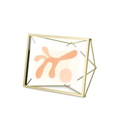 Umbra Prisma Moldura para fotos, 10 x 15 cm, aço, dourado