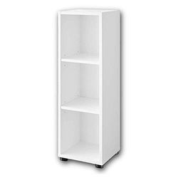 Stella Trading Bibo Étagère de Rangement Blanc l x H x P : env. 37/89/32 cm.