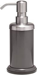 SEALSKIN Acero Distributore di Sapone, Acciaio Inossidabile, Grigio, 9.2 x 10.2 x 17.8 cm