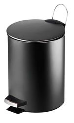 FORNOR 18287 CARTON METALLIQUE NOIR 12 L Diam 23.5 x
