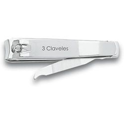 3 Claveles 12418 nagelknipper met vijl, 6 cm