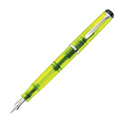 Pelikan 819886 set stylo-plume M205 Neon Yellow Duo BB + Flacon d'encre Neon Yellow 30ml