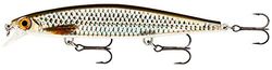 Rapala Shadow Rap Lure with Three No. 6 Hooks, 0.6-1.2 m Swimming Depth, 11 cm Size, Live Roach