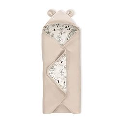Hauck Winnie the Poeh Snuggle N Dream Babydeken, katoen, voor pasgeborenen, universeel, voor babyzitje, kinderzitje, reboarder, kinderwagen, buggy, wip met 5-punts riem, wasbaar op 40 graden, beige