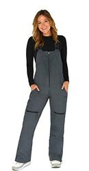 ARCTIX Traverse Bib Recycle, Salopette con Bretelle Donna, Acciaio, X-Small (0-2) Long