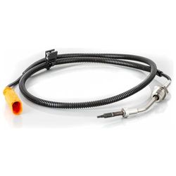 HELLA 6PT 014 494-661 Sensor, temp. gas escape - 2polos - atornillado - Cable: 900mm