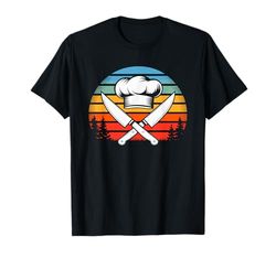 Gorro de chef Cuchillo Cocina Cocinero Cocineros Cocineras Camiseta