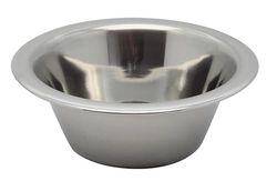 Elo Conische schaal 32 cm roestvrij staal, zilver, 32 x 32 x 10,5 cm