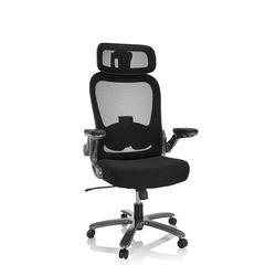 hjh OFFICE XXL bureaustoel INSTRUCTOR T I PRO stof/netstof Zwart