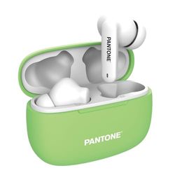 Pantone Celly Auriculares Bluetooth In-Ear tecnología Bluetooth 5.1 y Alcance de 10 m, Auriculares inalámbricos hasta 5 Horas de reproducción con Modo estéreo Disponible, tamaño Compacto, Verde