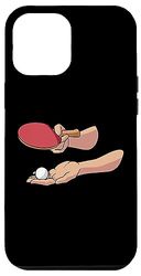 Coque pour iPhone 14 Pro Max Insert de balle de tennis de table