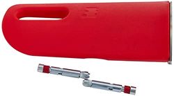 Saro Protection d'angle en plastique - Hauteur : 380 mm - Rouge