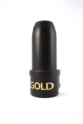 Micro Gold Edition Universele LNB-kop Single vergulde aansluitingen Full HD / 3DReady zwart/goud