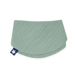 Julius Zöllner Halsdoek van 100% mousseline-katoen, 40/17 cm, Oeko-Tex Standard 100, Made in Germany, groen