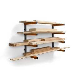 BORA PBR-004 4-Tier Wood Rack