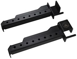 Signature Fitness Spotter Arms SF-3 0,7 kg Capacità 7,6 cm x 7,6 cm Power Cage Squat Rack, Nero