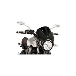 Puig Retrovision Semifairing Carbon Look 9561N for Yamaha Xsr700 16'-19', Yamaha Xsr700 Xtribute 19'