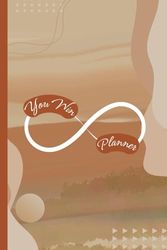 Orange Brown Daily Planner | 184 Pages, 6" x 9"