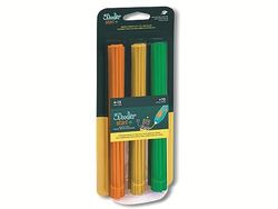 3Doodler 3DS-ECO-MIX2-75 Start Mix 2 PLA-filament, oranje, geel, groen, 75 stuks