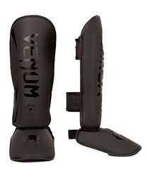 Venum Challenger scheenbeschermer voor kinderen, uniseks, zwart/zwart, M