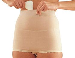 Scudotex Faja De Contención Mujer Para Hernias Con Pelotte Color Beige Talla 6-1 unidad