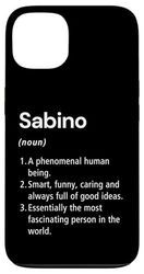 iPhone 13 Sabino Name Definition Funny Dictionary Case