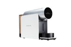 MORNING Machine Premium Kapsel-Kaffeemaschine - Professionelle Technologie für Zu Hause - OLED-Display, Drucksteuerung, Wasserqualitätsmesser, App-Konnektivität, 40,2 x 10,2 x 25,5 cm
