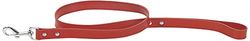 CHAPUIS SELLERIE SLA040 Guinzaglio per cani - Similpelle rosso - Larghezza 20 mm - Lunghezza 1 m - Misura M