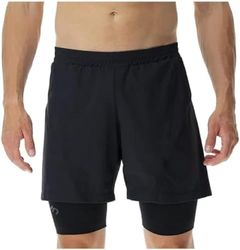 UYN O102343 Running EXCELERATION OW Performance 2IN1 Pantaloncini Uomo Nuvola Nera XL