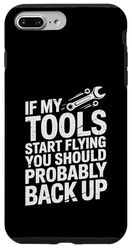 Funny Mechanic Humor Repairman Car Lover Tools For Men Case for iPhone 7 Plus/8 Plus