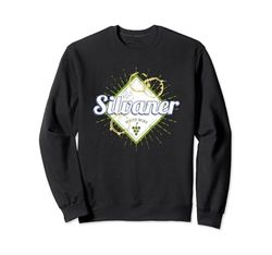 Silvaner Vine Vintage Bebedor vino y enólogo Diseño uva Sudadera