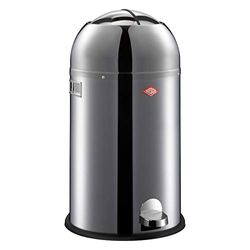 Wesco Kickmaster Pattumiera, Acciaio Inox , 33 L