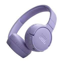 JBL Tune 670NC Cuffie On-Ear Bluetooth Wireless, con Cancellazione Adattiva del Rumore, SmartAmbient, VoiceAware, JBL Pure Bass Sound, Connessione Multipoint, fino a 70 Ore di Autonomia, Viola