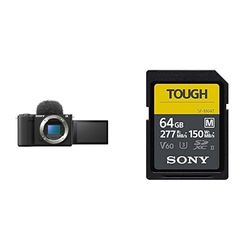 Sony ZV-E10 II Vlog camera APSC con obiettivo intercambiabile memoria SD-XC 64GB Serie M Tough