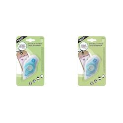 Scrapbook Adhesives HomeHobby by 3L, Petite Double-Sided Tape Runner, Refillable, Permanent Dots 26Ft/8m (Pack of 2)