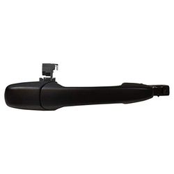 TRQ Rear Exterior Outside Sliding Door Handle Black PTM LH for Mazda 5