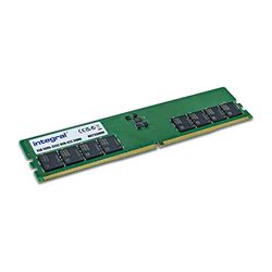 Integral 16Go DDR5 PC DIMM RAM 5600MHz PC5-44800 CL46 Module de mémoire pour Ordinateur de Bureau/Ordinateur