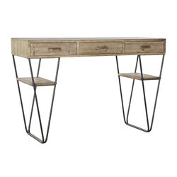 CONSOLA ABETO METAL 120X43X78 7,30 NATURAL