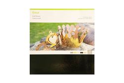 Cricut PC2005490 Kraft Board Foil Sampler, Metals, 12" x 12"