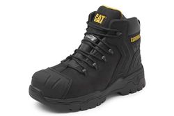 Cat Footwear Everett S3 WR Ci H, Bota Industrial Hombre, Black, 49 EU