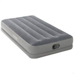 Intex - 64112 - Matelas Gonflable Prestige Mid Rise Flex Pump - 1 Pers