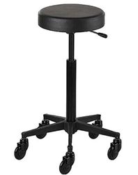 Efalock Clictec Round Cutting Stool, Medium, Black