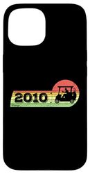 Golfista Compleanno nata nel 2010 Golf-Cart Golf Custodia per iPhone 15