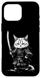 Samurai Cat Case for iPhone 16 Pro Max