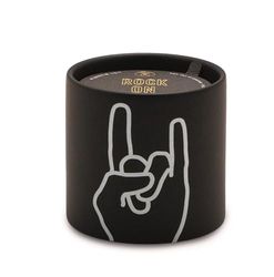 Paddywax Scented Candles Artisan Impressions Candle in Matte Ceramic Container, 163g, Rock on