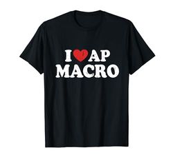 Me encanta AP Macro Camiseta