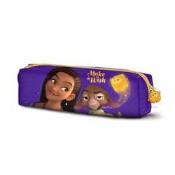 Disney Wish Star-Square Etui, Lila, 21 x 7 cm, Lila Wens, Eén maat, Vierkante etui