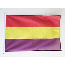 Republikeinse Spaanse Nautische Vlag 45x30cm - Republikeinse Spaanse Bootvlag 30 x 45 cm - AZ VLAG