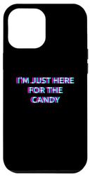 Custodia per iPhone 15 Plus I'm Just Here For The Candy Techno EDM Music Festival Raver